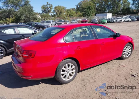 2015 Volkswagen Jetta 1.8T Se from USA, damaged, VIN 3VWD17AJ0FM256897